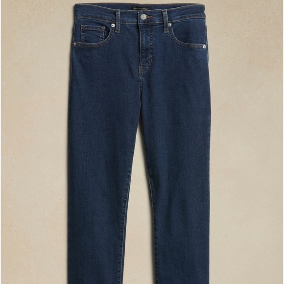 Banana Republic Women’s Jeans High-Rise Straight Retired Style Size 27 - Picture 2 of 5